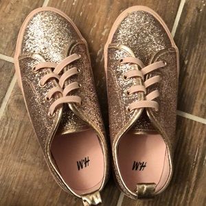 Rose Gold girl shoes